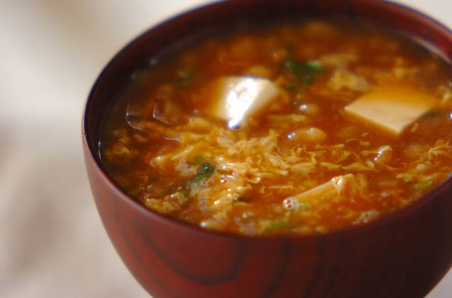 かき玉みそ汁