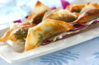 イワシ缶の梅シソ春巻き