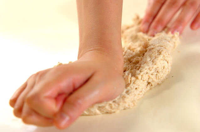 キノコたっぷり､ヘルシーハンバーガーの作り方の手順9