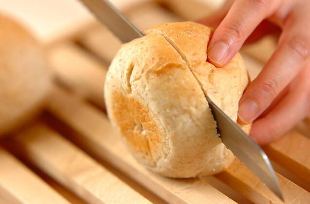 キノコたっぷり､ヘルシーハンバーガーの作り方の手順13