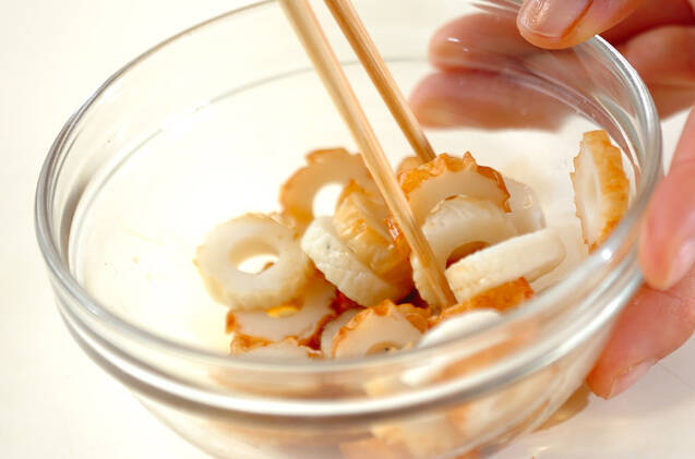 ちくわの中華和えの作り方の手順1