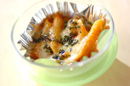 ミートソースペンネ