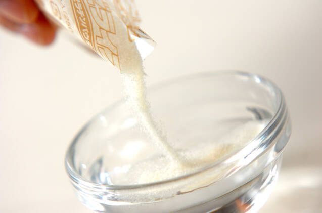 ジンジャー紅茶ゼリーの作り方の手順1