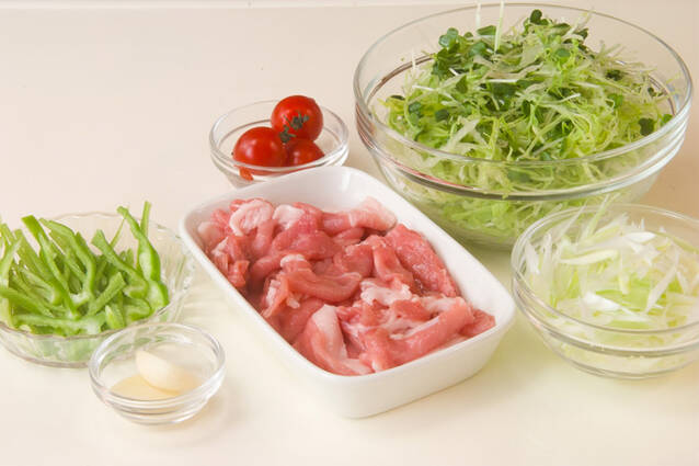 豚肉のママレード炒めの作り方の手順1