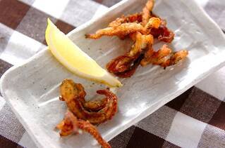 イカゲソの磯風味揚げ