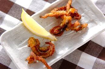 イカゲソの磯風味揚げ