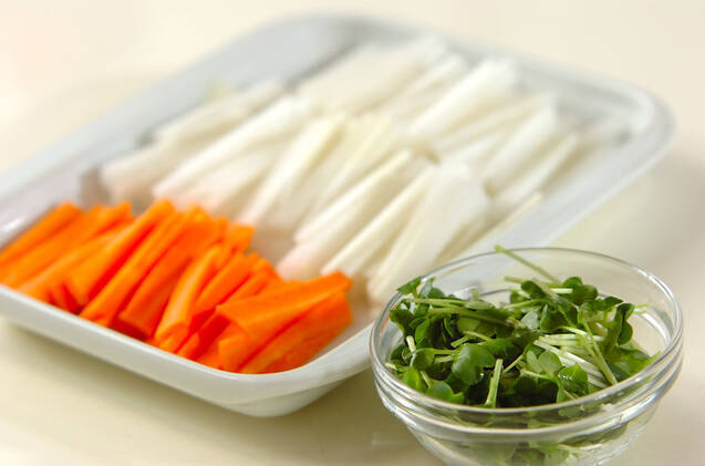 鯛なますの作り方の手順1