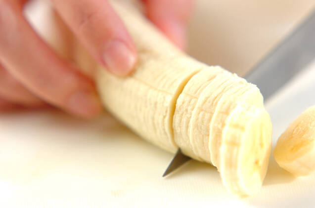 チョコバナナトライフルの作り方の手順1