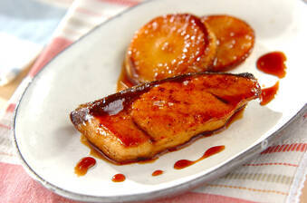 ブリのユズしょうゆ焼き