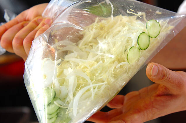 春キャベツのコールスローの作り方の手順5