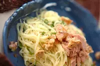 ツナの冷製パスタ