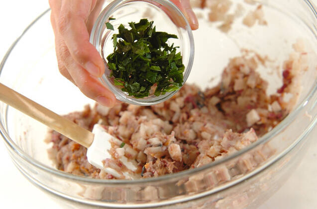 イワシの揚げ団子の作り方の手順6