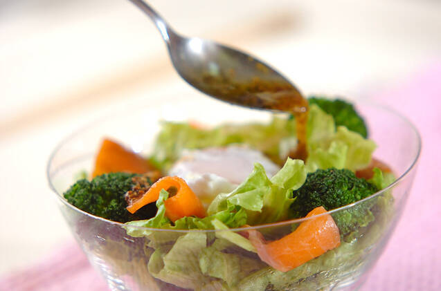 スモークサーモンサラダの作り方の手順7