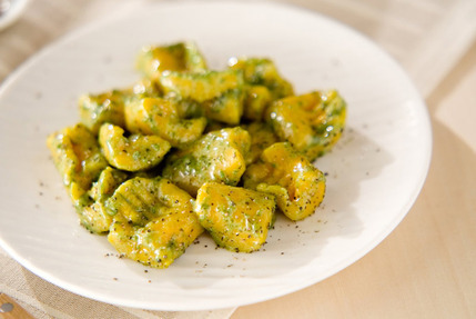 カボチャのニョッキ