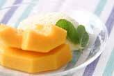 パパイヤ・アイス添え