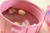 レンジ圧力鍋で骨付き豚バラ肉と赤目芋の照り煮の作り方の手順4