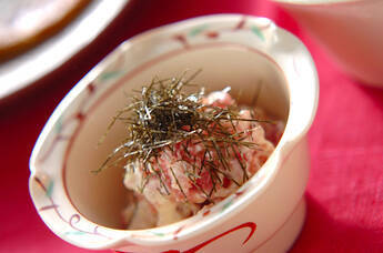 マグロたたきのマヨ和え