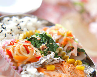 ほうれん草のおかかマヨ