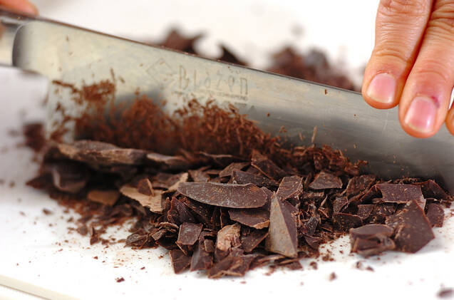 チョコウエハースの作り方の手順1