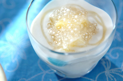 タピオカココナッツヨーグルト