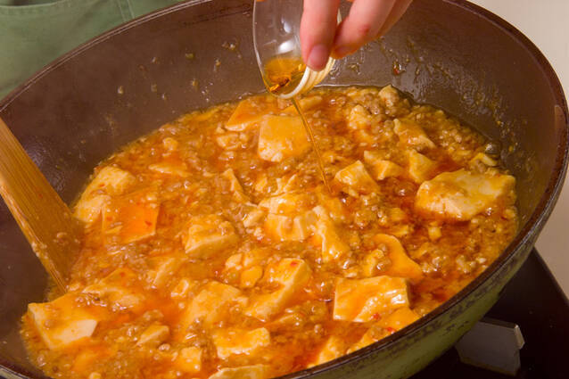 マーボー豆腐の作り方の手順9
