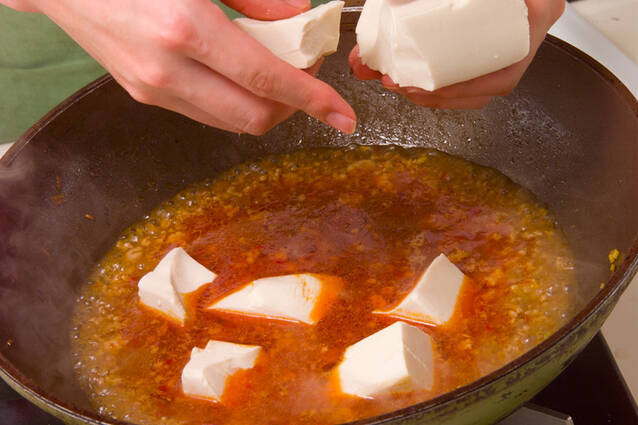 マーボー豆腐の作り方の手順8