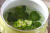 水菜のサラダの作り方の手順3