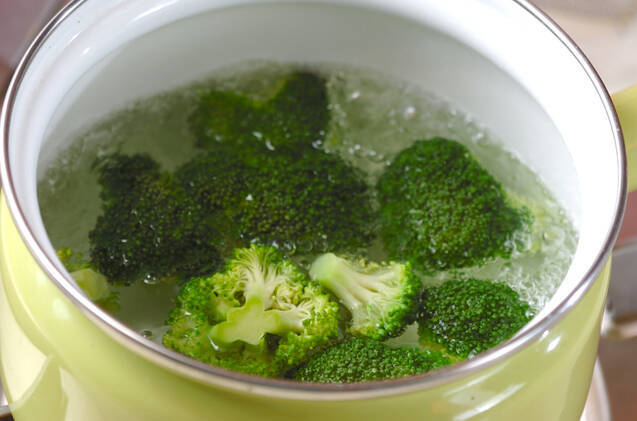 水菜のサラダの作り方の手順3