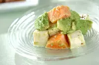 アボカドと豆腐のマリネ