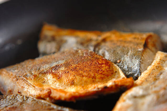 サワラの梅あんがけの作り方の手順6