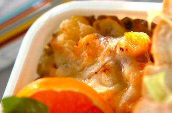 ナゲットのチーズ焼き