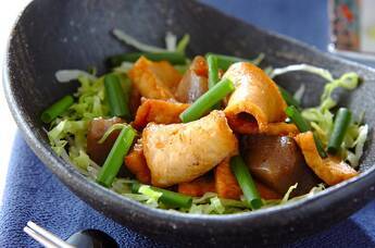 厚揚げの照り焼き