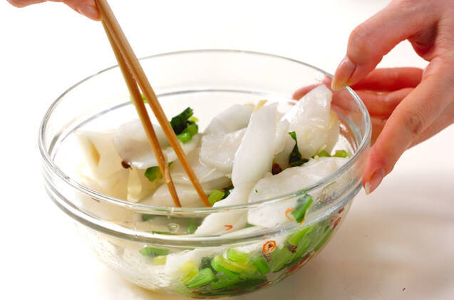 カブの山椒風味の作り方の手順4