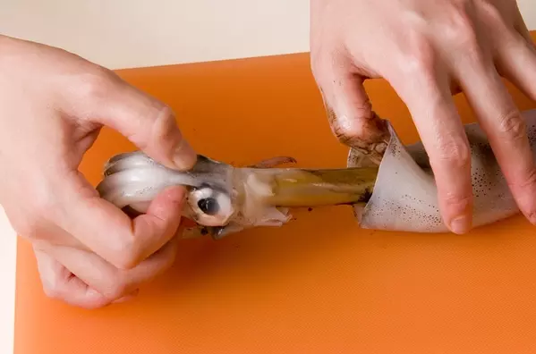 焼きイカの作り方1