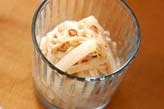 大根とエノキの甘酢和え