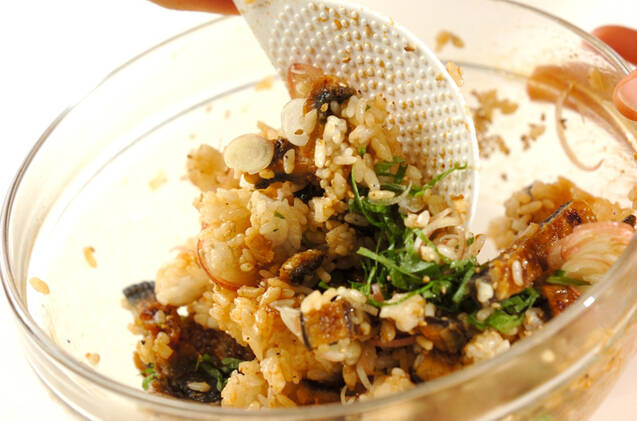 ウナギご飯の冷製トロロ茶漬けの作り方の手順5