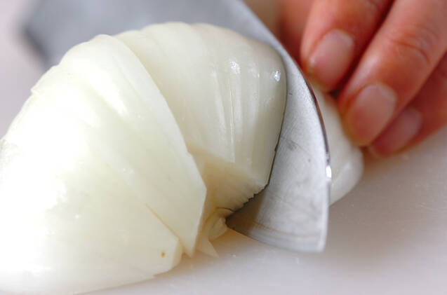 エンドウのみそ炒めの作り方の手順2