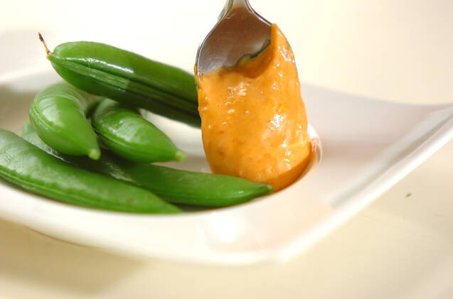 塩ゆでスナップエンドウの作り方の手順3