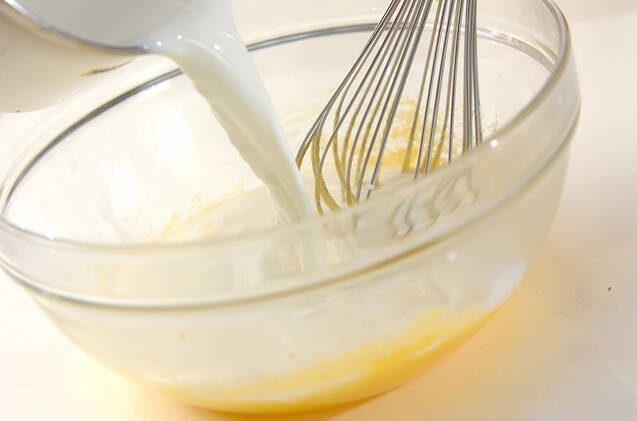 アンニン風味のババロアの作り方の手順4