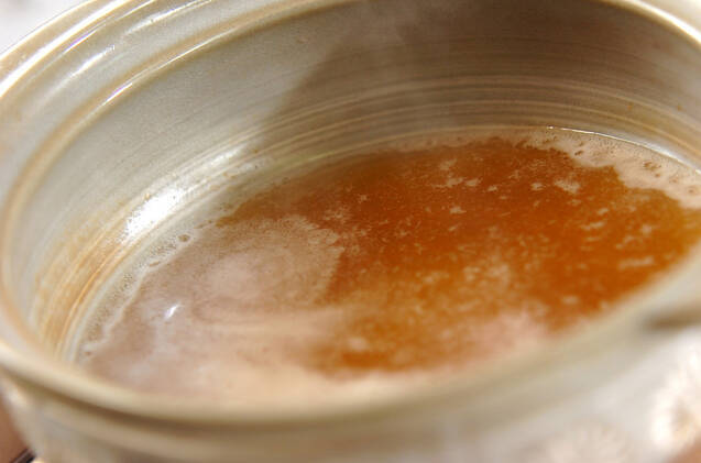 あっさり！タラと餅のみぞれ鍋の作り方の手順7