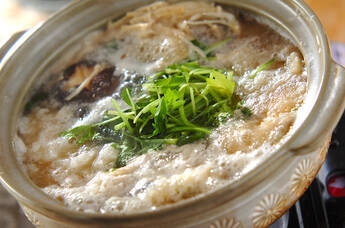 あっさり！タラと餅のみぞれ鍋