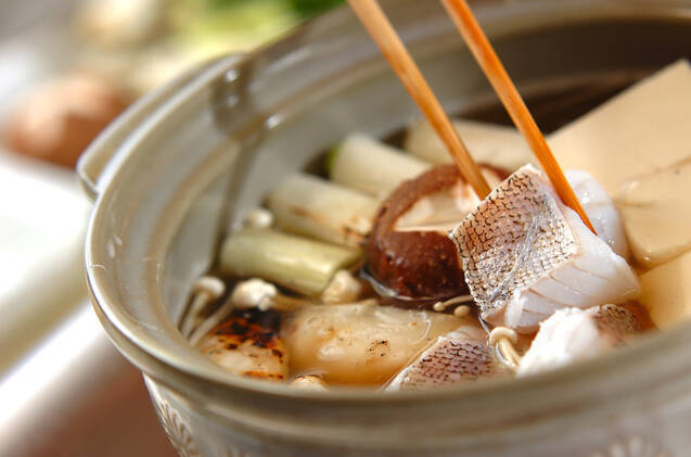 あっさり！タラと餅のみぞれ鍋の作り方の手順8