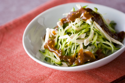 ささ身の棒々鶏風