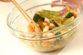 エビとキュウリのゴマ酢和えの作り方4