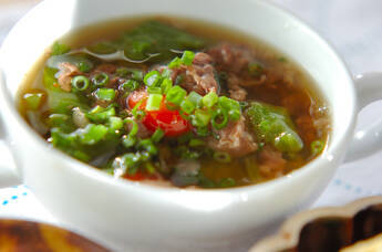 牛肉のピリ辛スープ