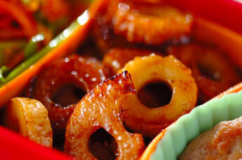 レンコンとちくわのきんぴら