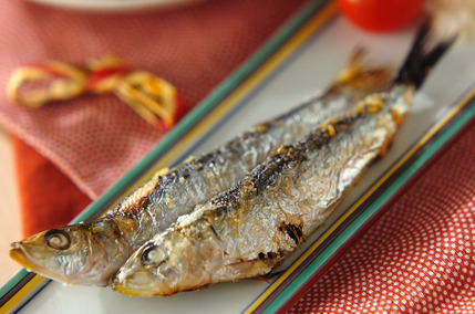 イワシのグリル焼き