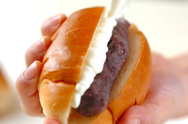 桜あんこパンの作り方の手順3