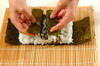わんちゃんデコ巻き寿司の作り方の手順6