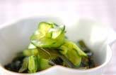 キュウリの酢の物